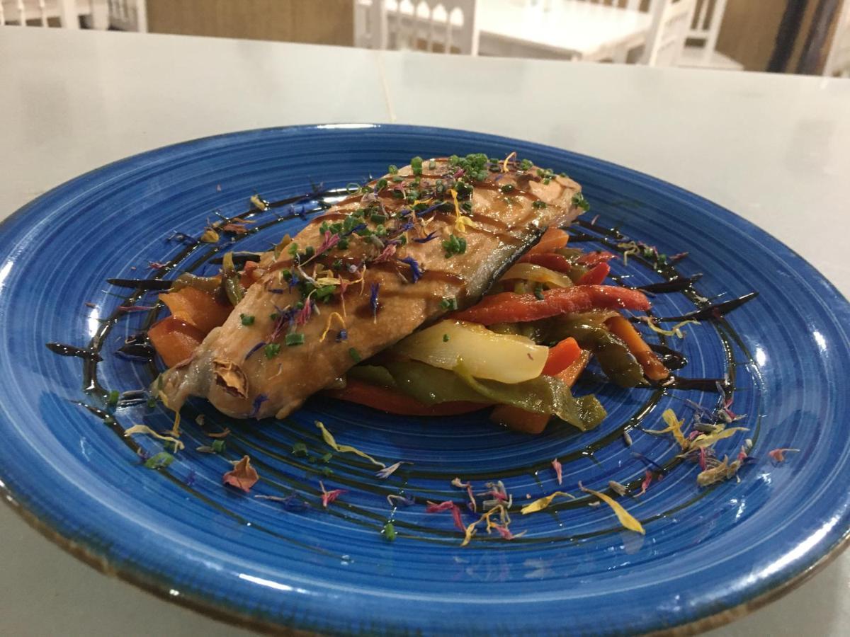 Hostal- Restaurante Estacion Via Verde โอลเวรา ภายนอก รูปภาพ