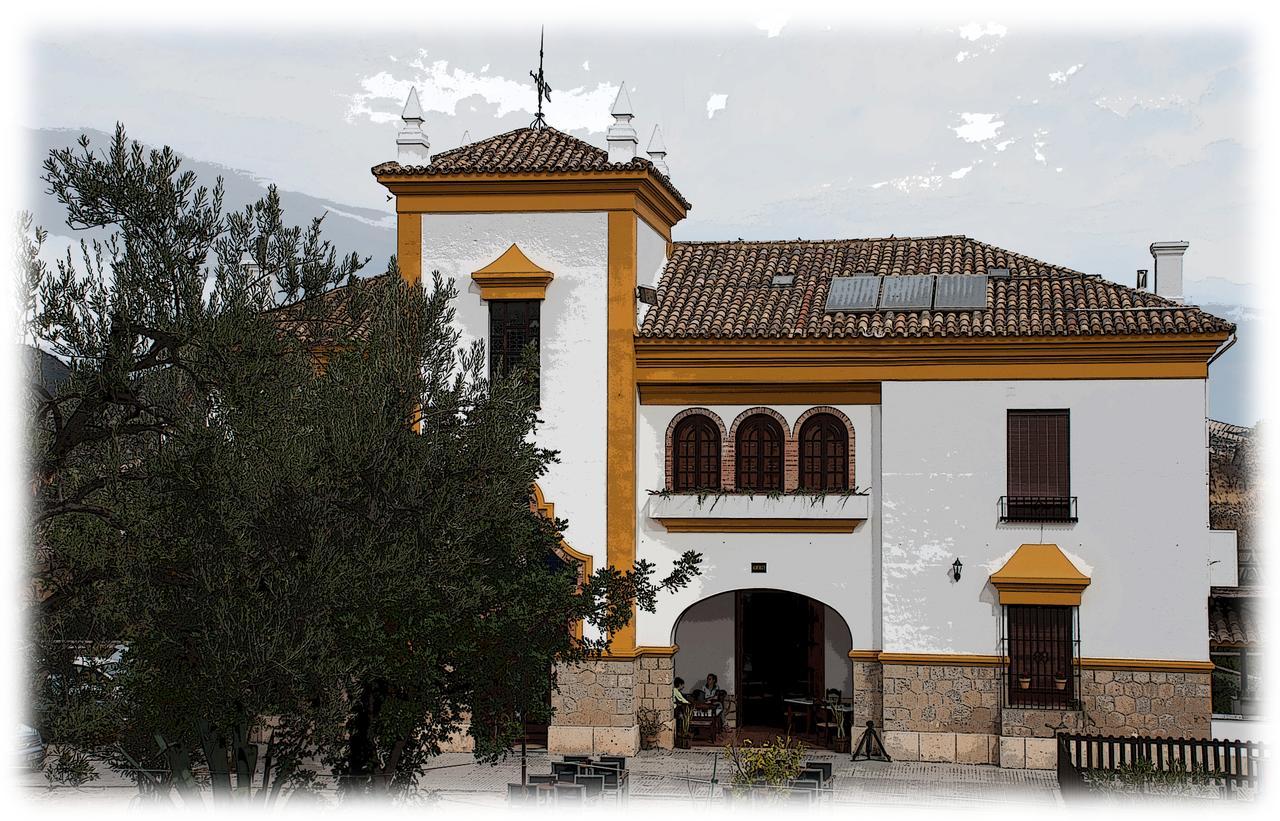 Hostal- Restaurante Estacion Via Verde โอลเวรา ภายนอก รูปภาพ