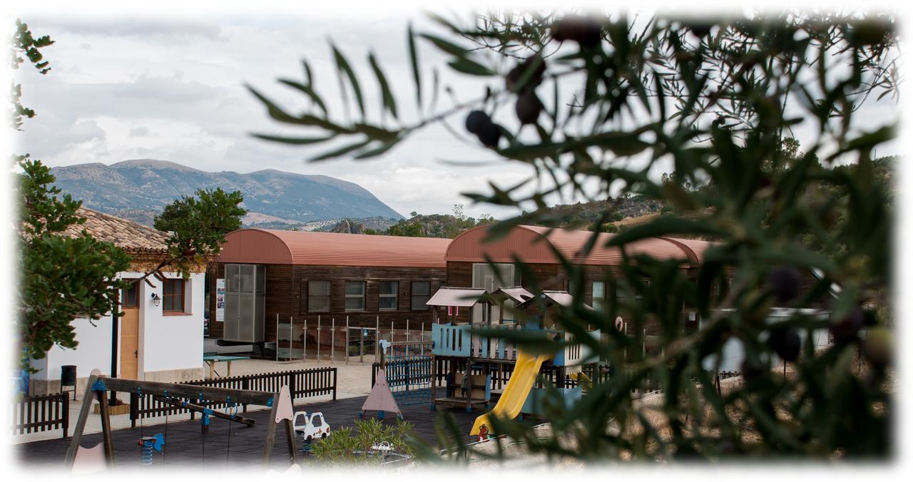 Hostal- Restaurante Estacion Via Verde โอลเวรา ภายนอก รูปภาพ
