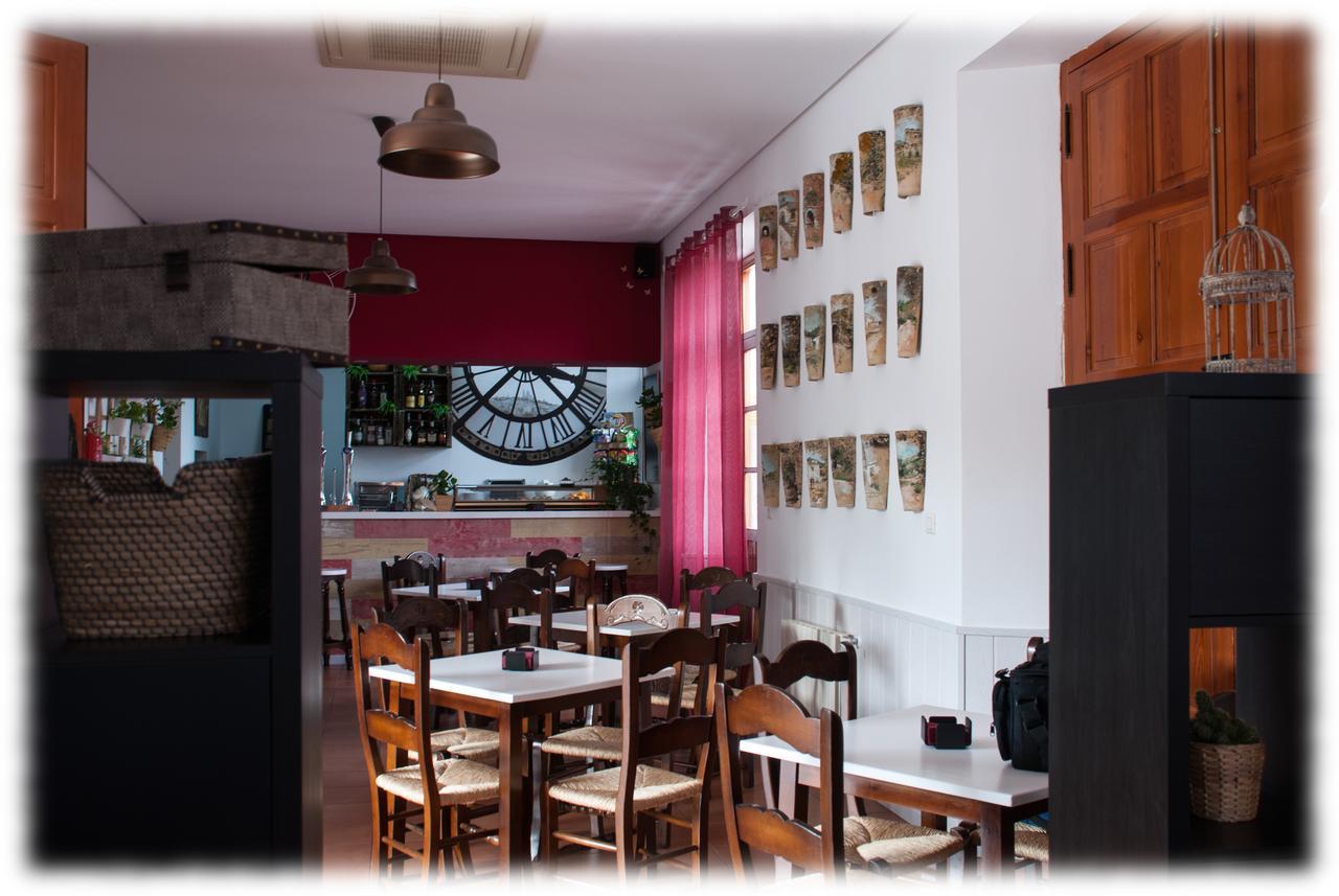 Hostal- Restaurante Estacion Via Verde โอลเวรา ภายนอก รูปภาพ